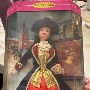 New in box Patriot Barbie
